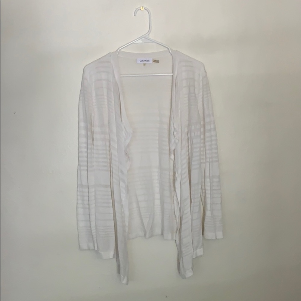 Calvin Klein throw cardigan (large)